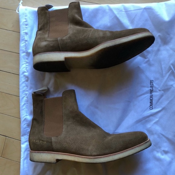 Common projects Chelsea boots in suede - Picture 7 of 11